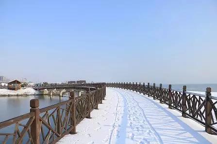 美哉!山海天的雪景如诗又如画