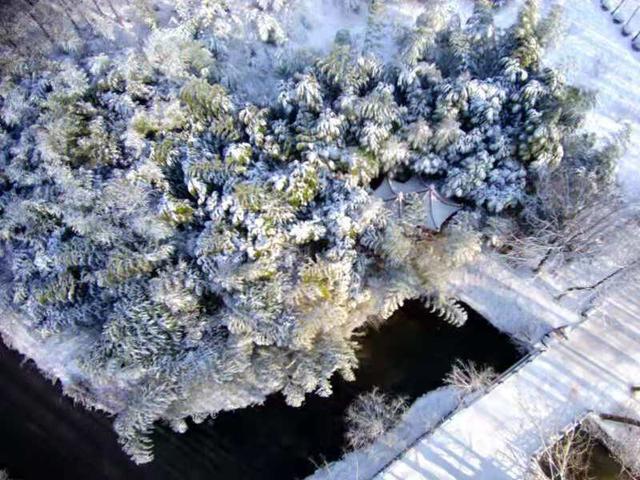 美哉!山海天的雪景如诗又如画