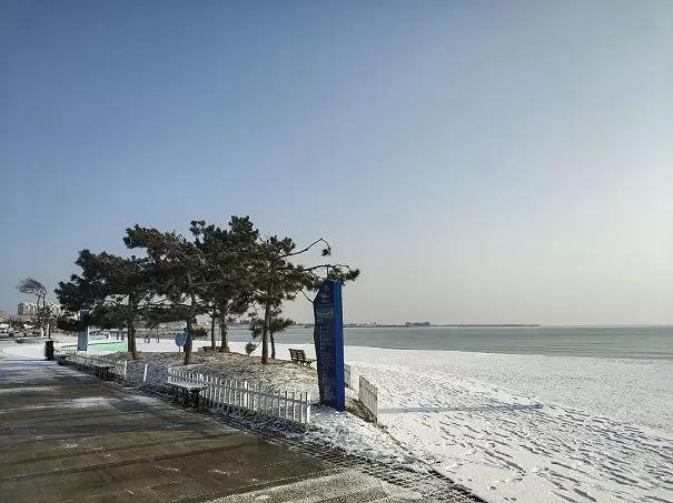 美哉!山海天的雪景如诗又如画